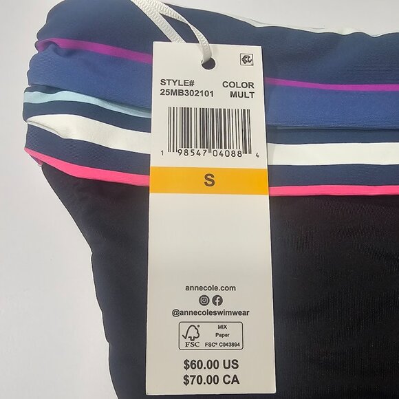 Anne Cole Eleni Foldover Bikini Bottoms - Picture 6 of 7